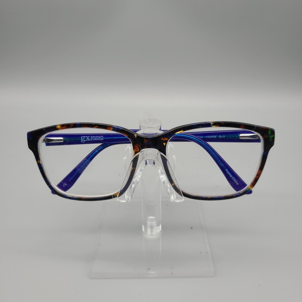 gx by Gwen Stefani Studio Eyeglasses GS05 NAV Tortoise Blue Green 54-16-135